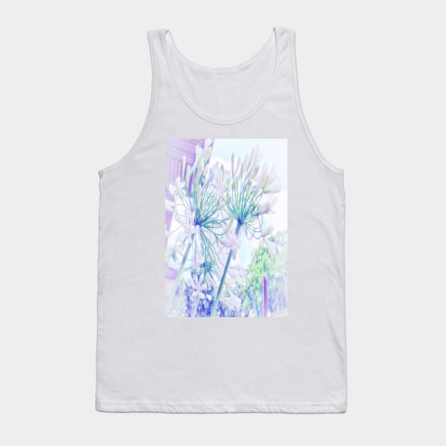 African Lilies (Agapanthus) Tank Top by RoxanneG